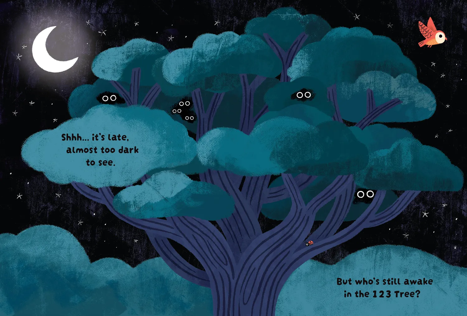 Messy Press The 123 Tree pappbok tellebok leggetid