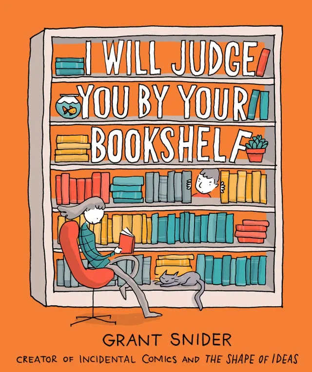 Abrams I Will Judge You by Your Bookshelf innbundet gavebok