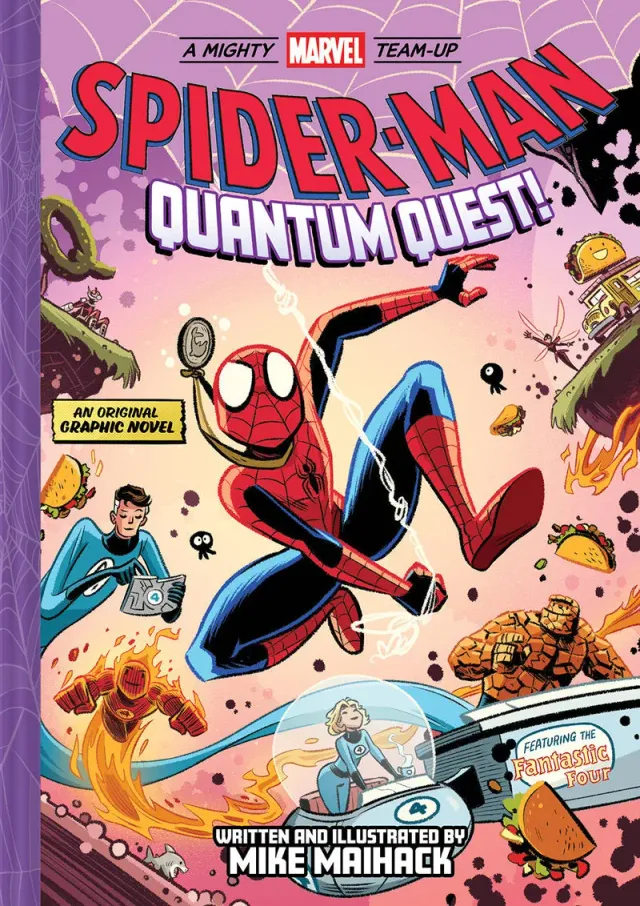 Marvel Mighty Marvel Team-Up Spider-Man Quantum Quest 2 tegneserie innbundet