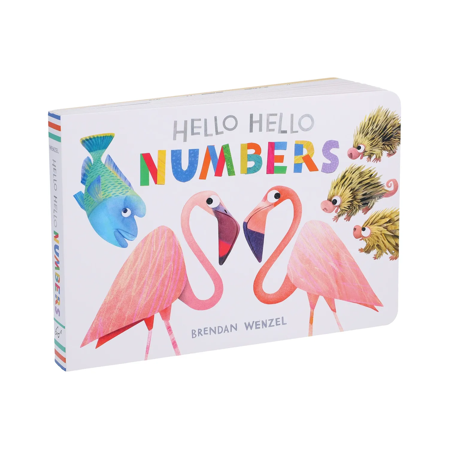 Abrams & Chronicle Books Hello Hello Numbers pekebok dyr tall