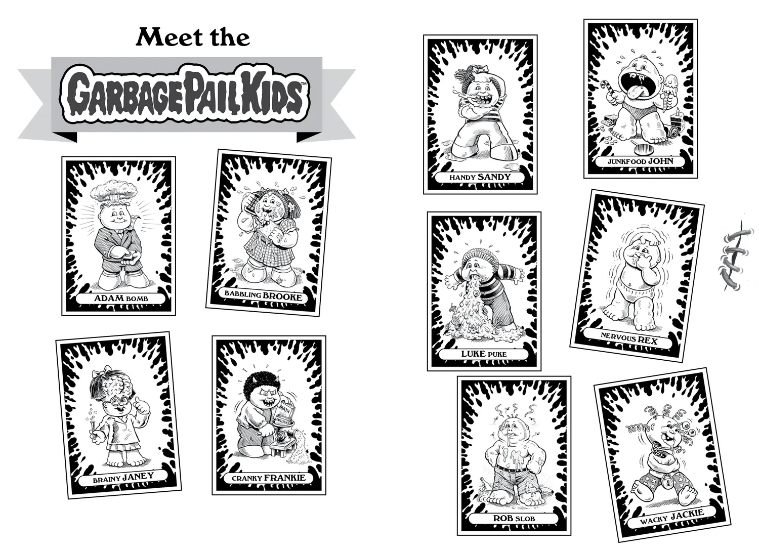 Amulet Garbage Pail Kids samleboks 3 bøker innbundet