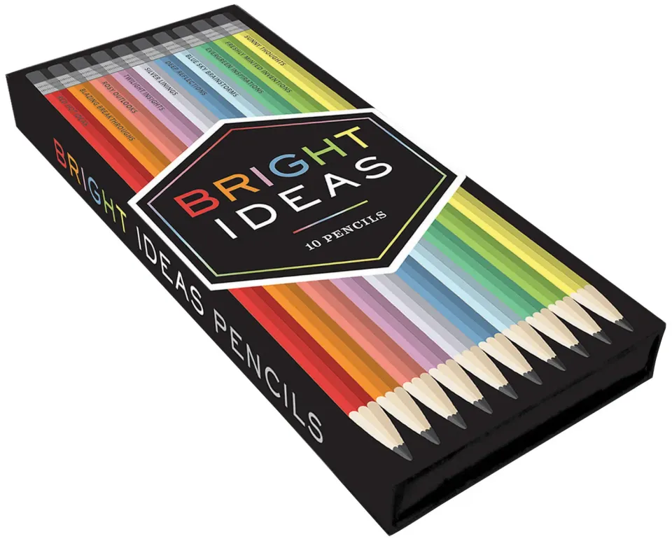 Bright Ideas blyantsett 10 stk HB – inspirasjon