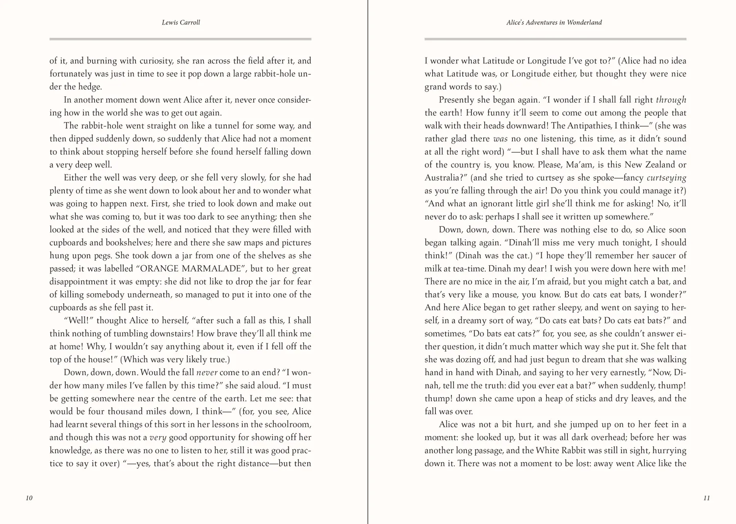 Peter Pauper Press Alice's Adventures bok gaveutgave