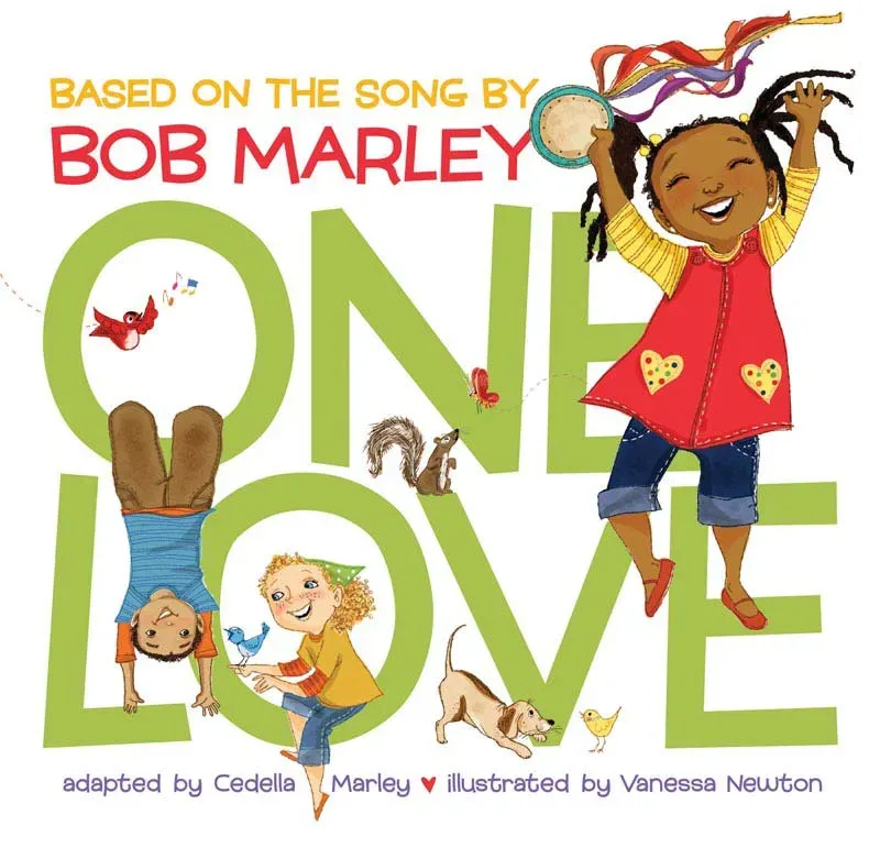 Chronicle One Love Bob Marley innbundet bildebok sang