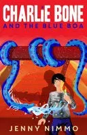 Jenny Nimmo Charlie Bone and the Blue Boa bok pent brukt