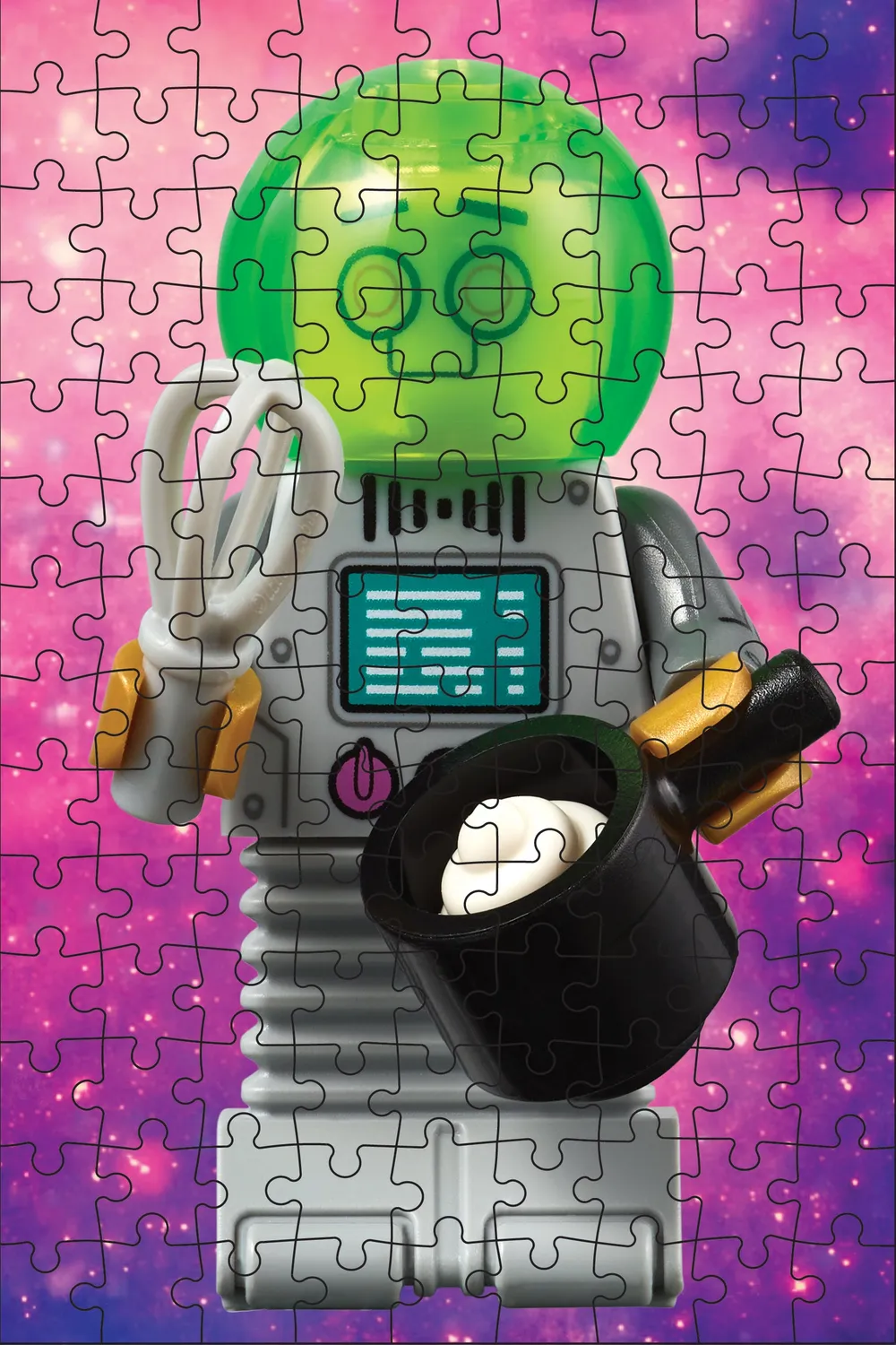 LEGO Mystery Minifigure Space puslespill 12-pakning 126 brikker