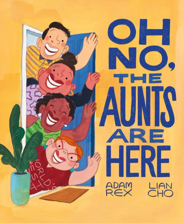 Abrams and Chronicle Oh No the Aunts Are Here innbundet