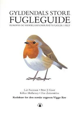 Bokia Gyldendals store fugleguide bok pent brukt