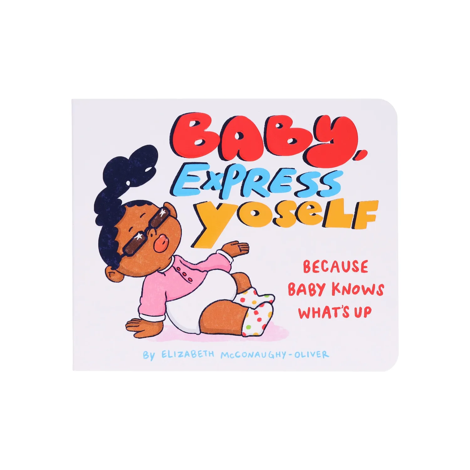 Baby Express Yoself pappbok humoristisk babybok