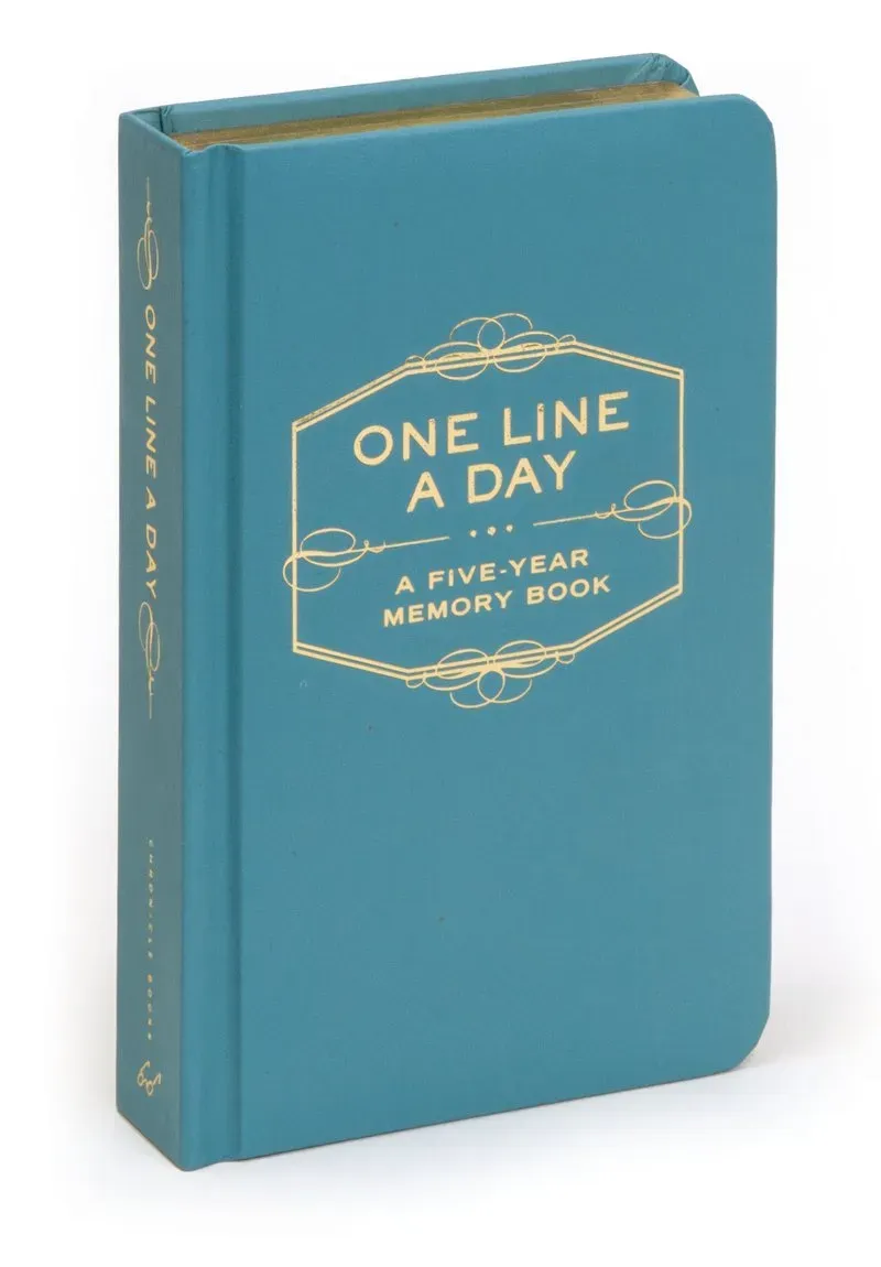 Chronicle Books One Line A Day Five-Year Memory Book dagbok 5 år
