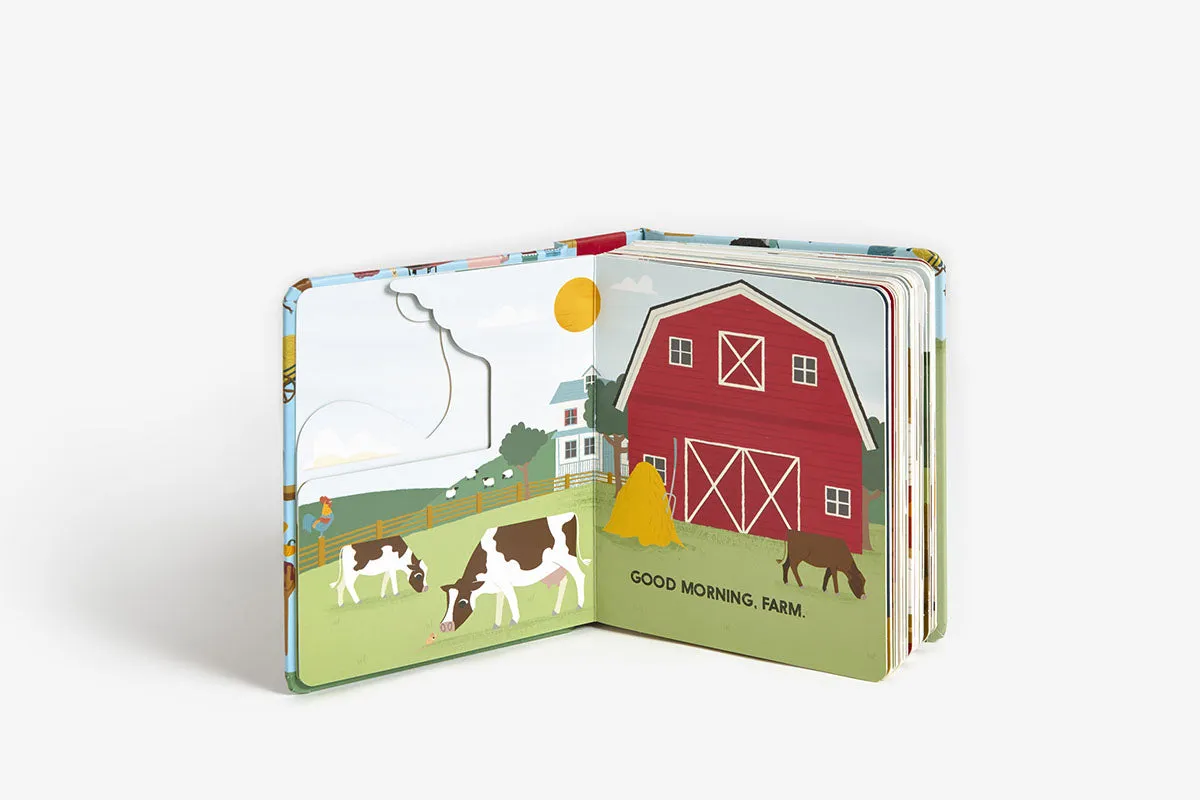 Abrams & Chronicle Books Farmblock pappbok årstider 0–3 år