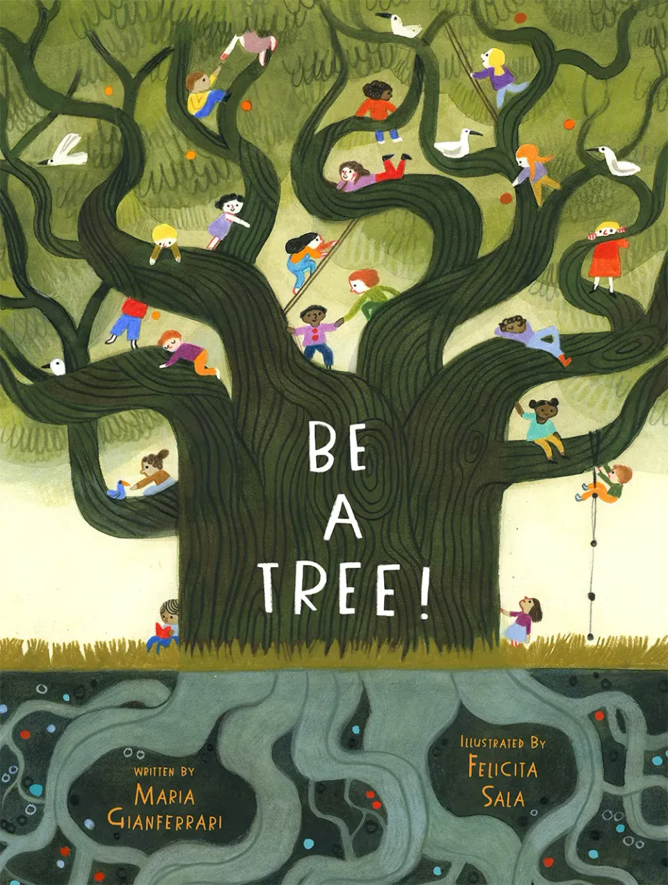 Chronicle Books Be a Tree! barnebok innbundet 4-8 år