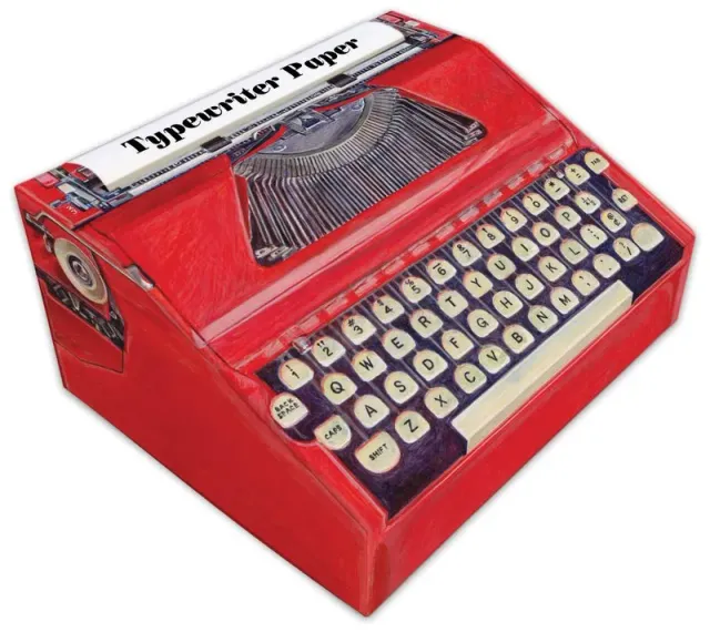 Chronicle Books Typewriter Paper notatblokk skrivemaskin