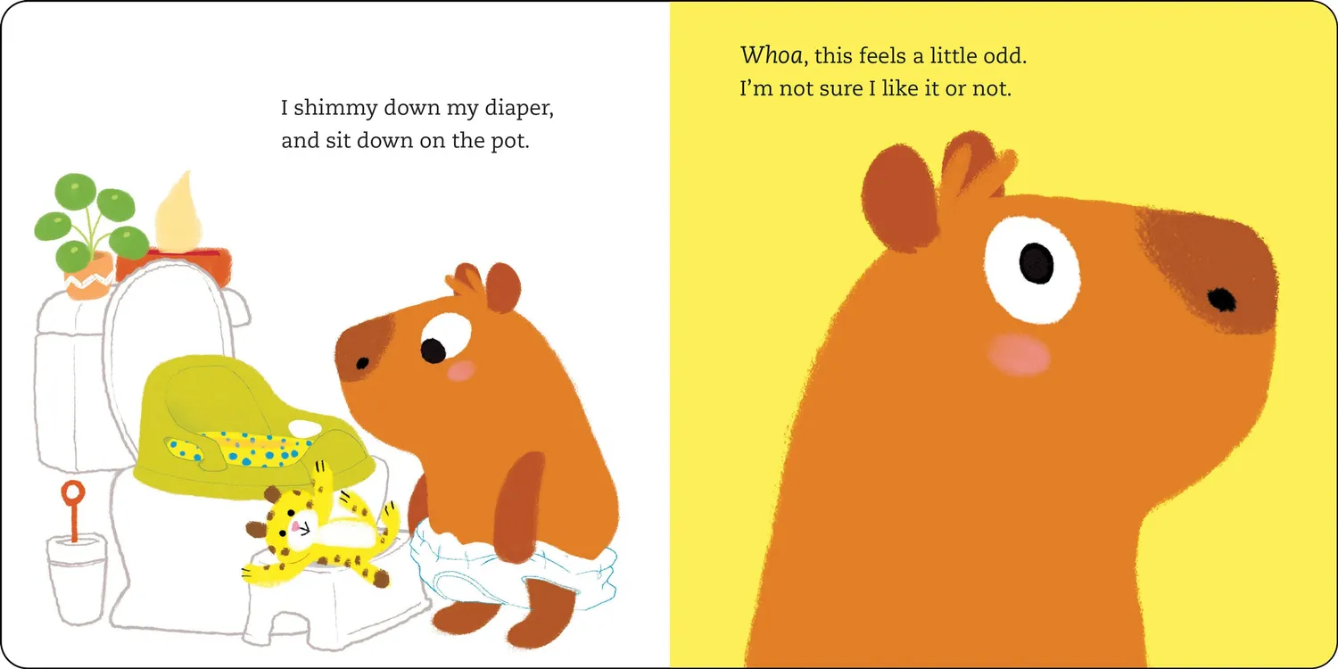 Peter Pauper Press Peek-a-Poo pottetrening kartongbok