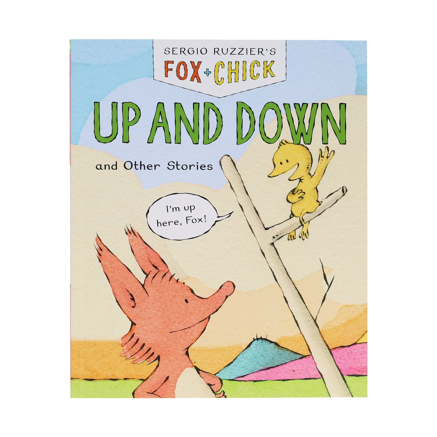 Fox & Chick Up and Down lesebok pocket 5-8 år