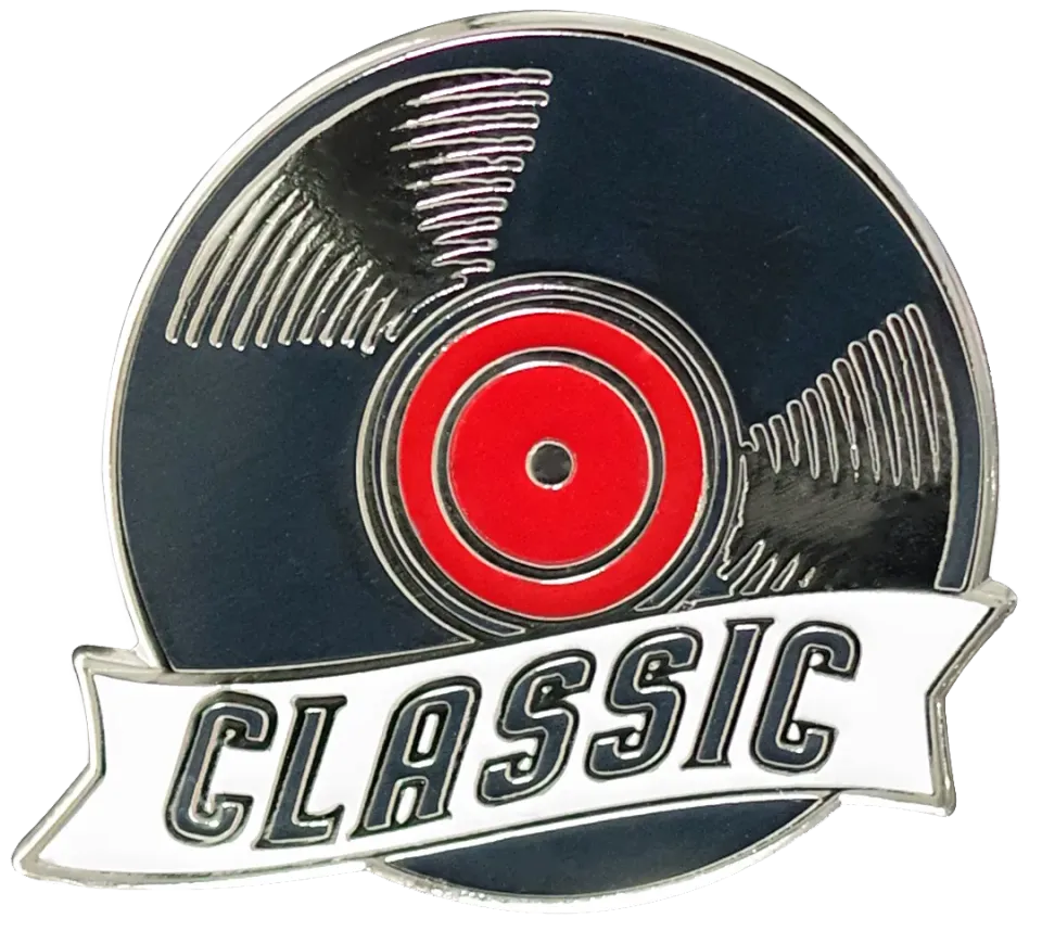 Peter Pauper Press Classic Vinyl emaljepinne i gaveeske