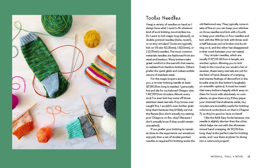 Abrams and Chronicle The Sock Project strikkebok paperback sokker