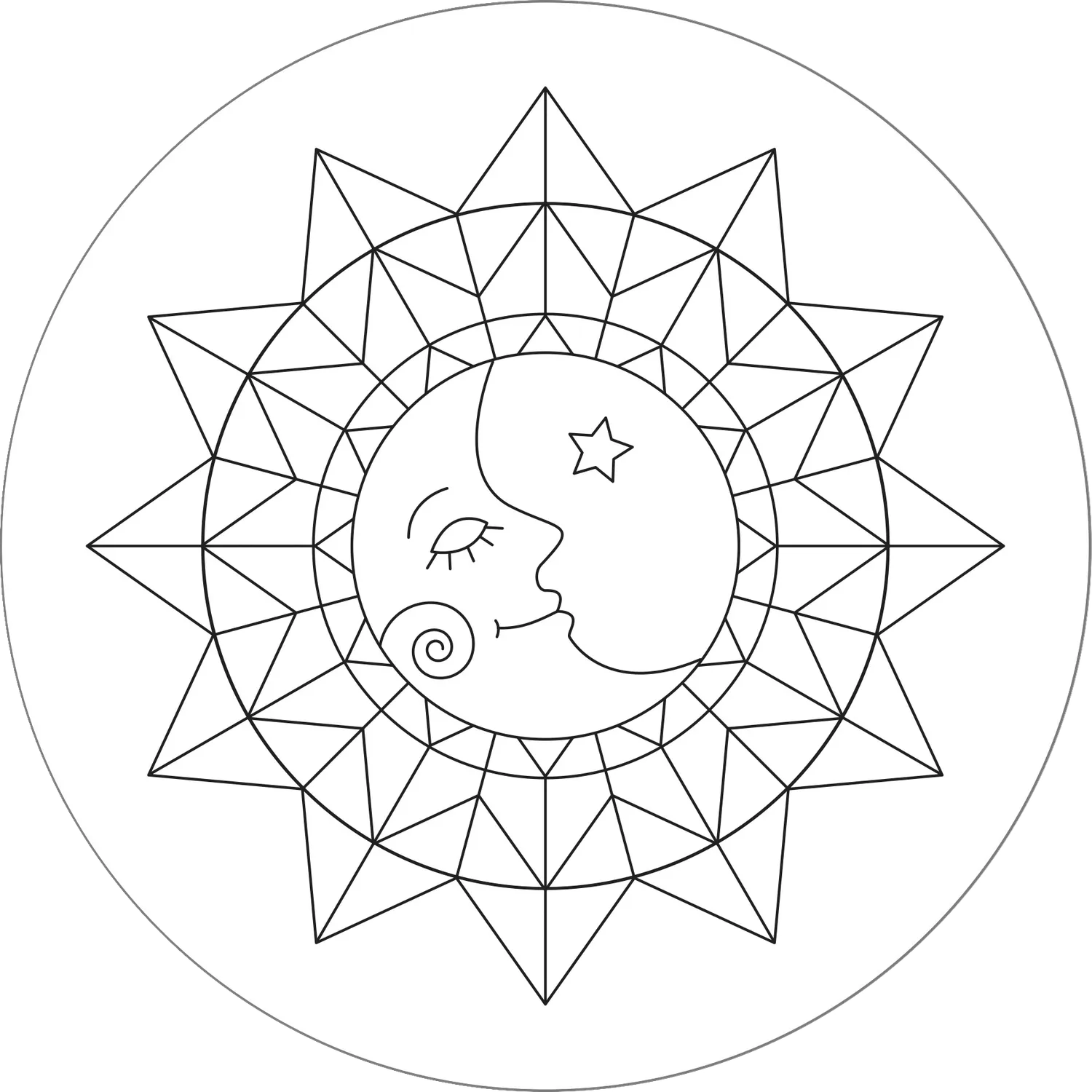 Peter Pauper Press Celestial broderimønster 10 stk