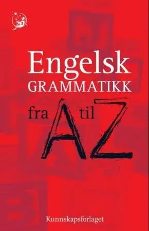 Bokia Engelsk grammatikk fra A til Z innbundet uten markeringer