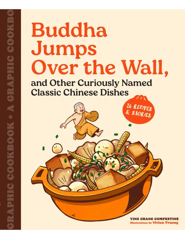 Chronicle Books Buddha Jumps Over the Wall kokebok kinesisk