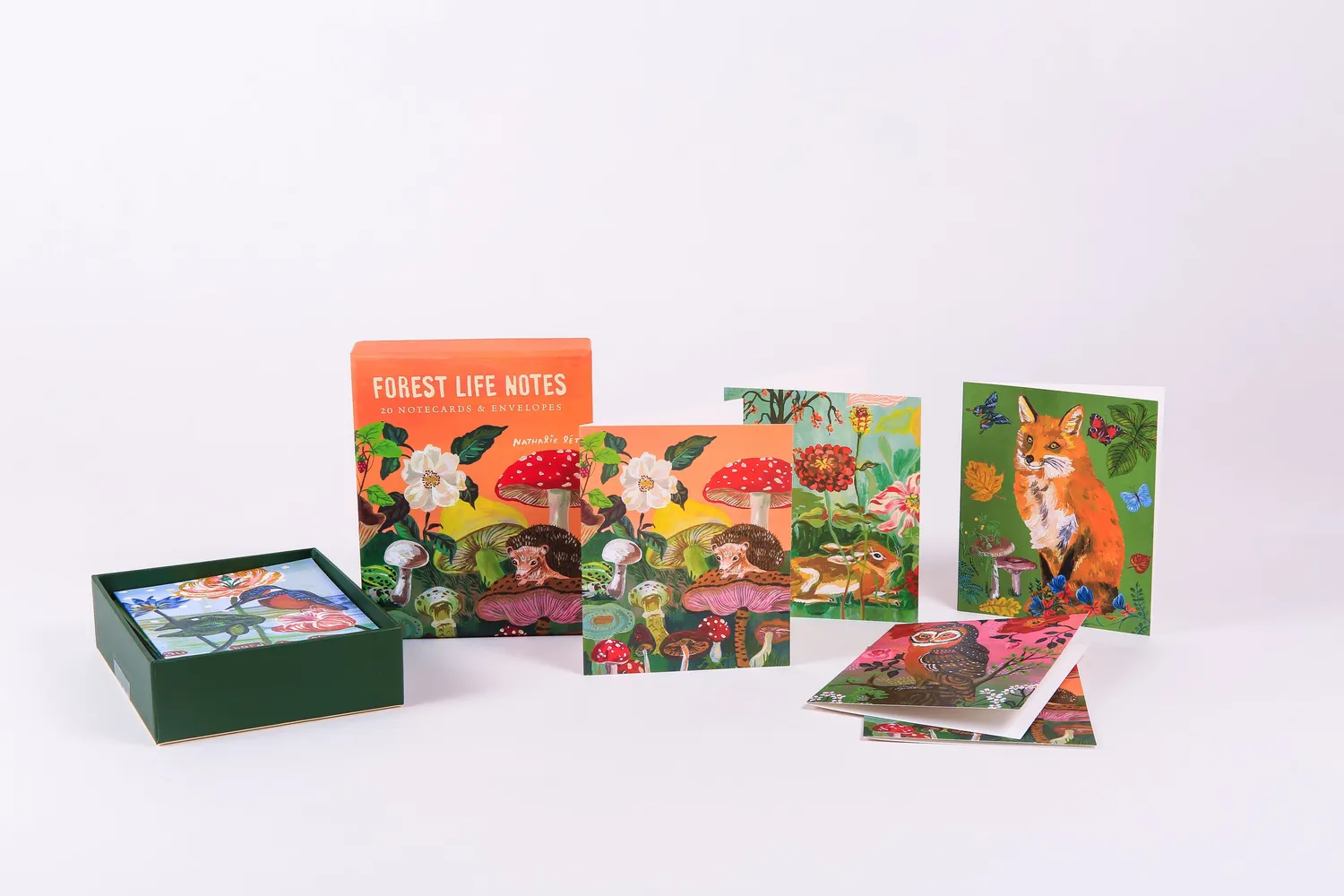 Chronicle Books Forest Life Notes skrivesett 20 kort