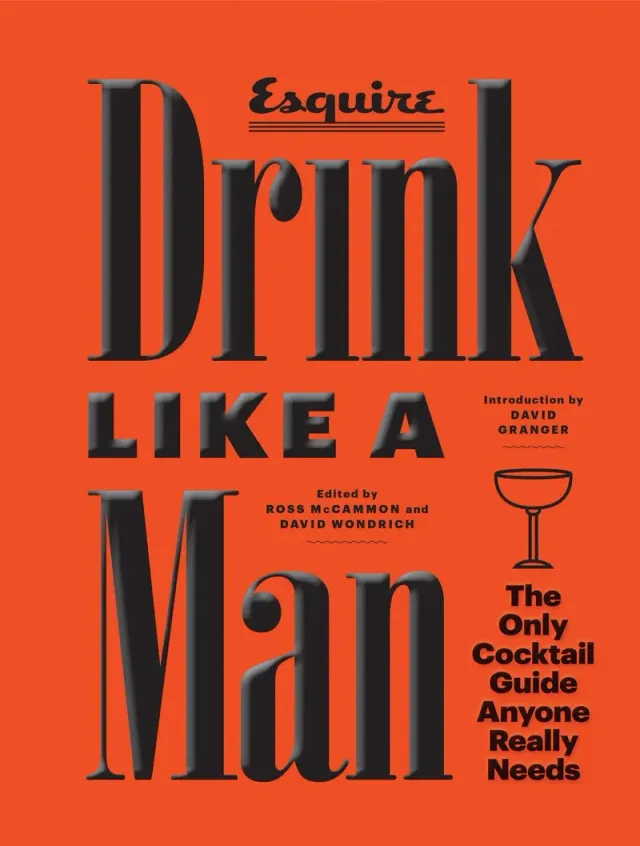 Chronicle Books Drink Like a Man innbundet cocktailbok gave