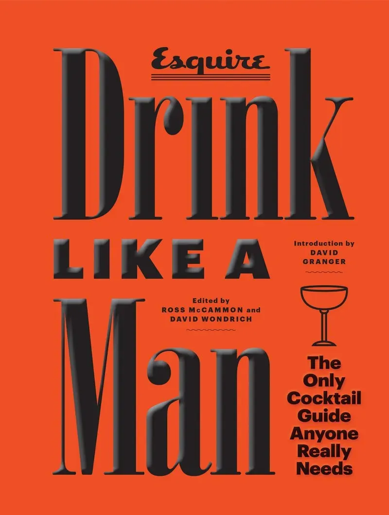 Chronicle Books Drink Like a Man innbundet cocktailbok gave