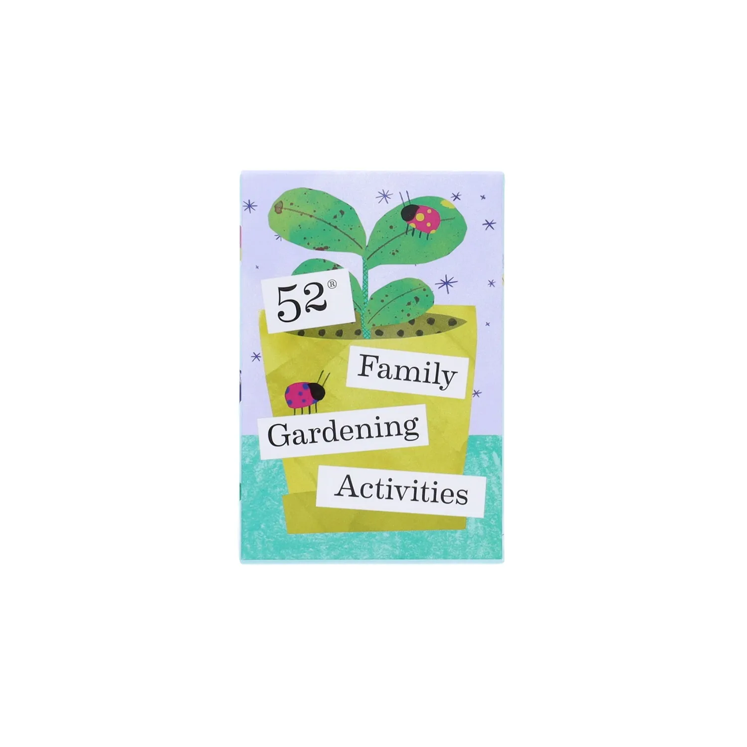 52 Family Gardening Activities kortstokk hage barn