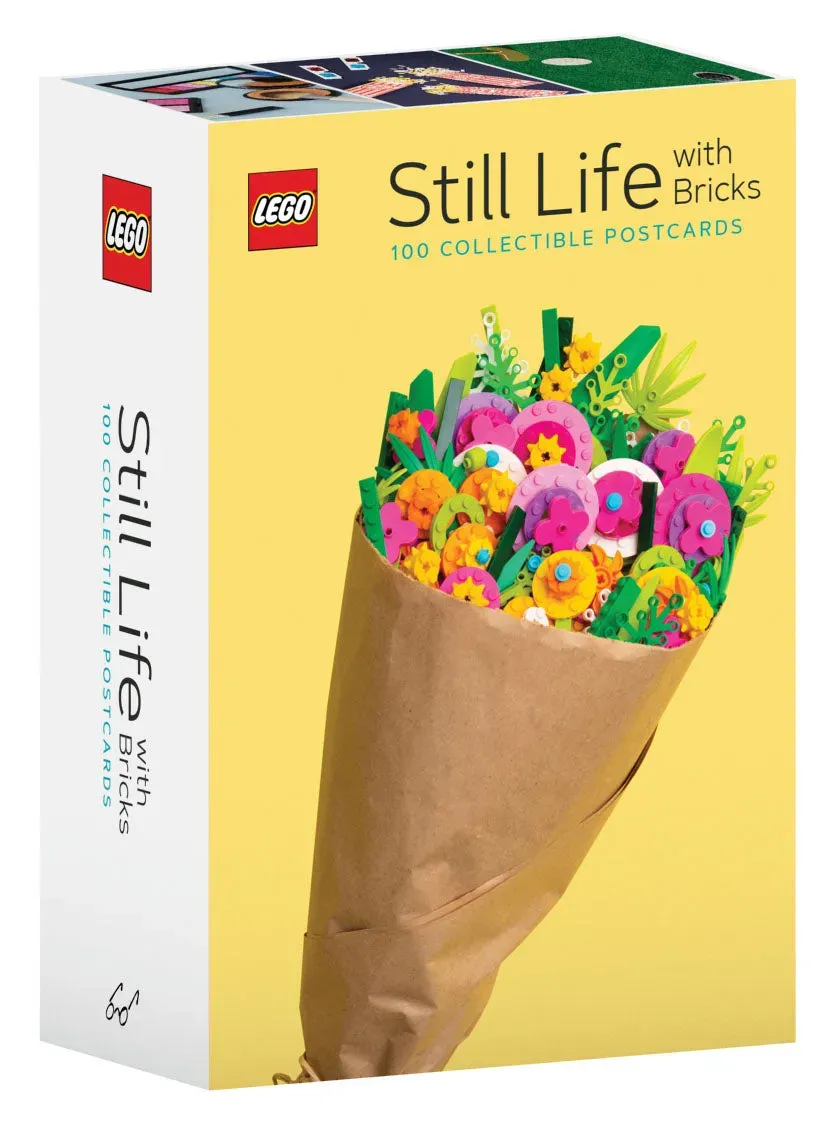 LEGO Still Life with Bricks postkortbok 100 postkort