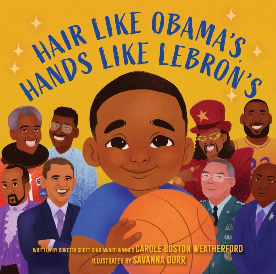 Weatherford Hair Obama Hands Lebron bildebok