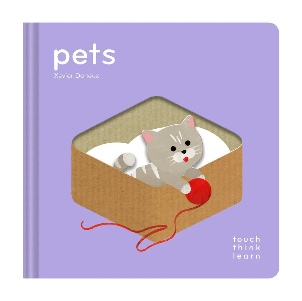 Chronicle Books TouchThinkLearn Pets pekebok 2-4 år