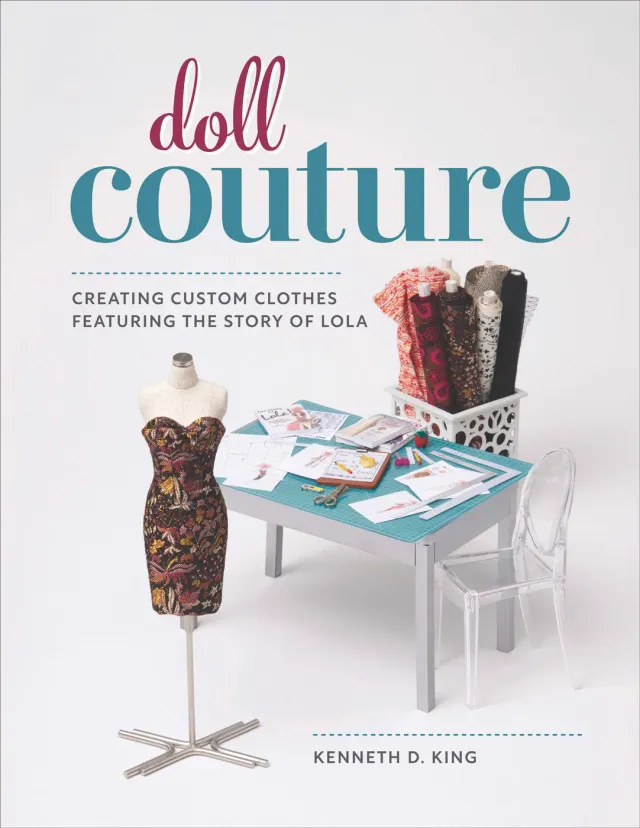 Taunton Doll Couture pocket sybok dukkeklær 11,5 tommer