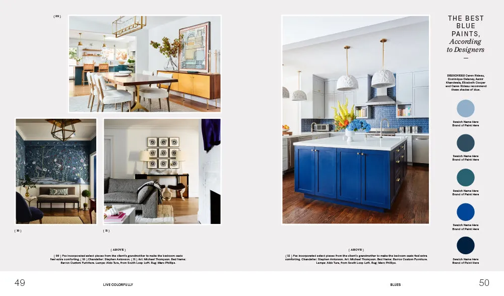 Abrams House Beautiful Live Colorfully bok innbundet interiørfarger