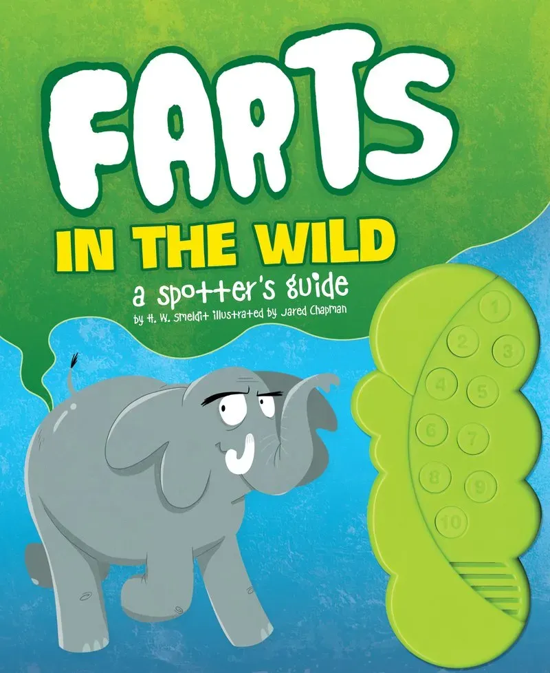 Chronicle Books Farts in the Wild barnebok innbundet lyd