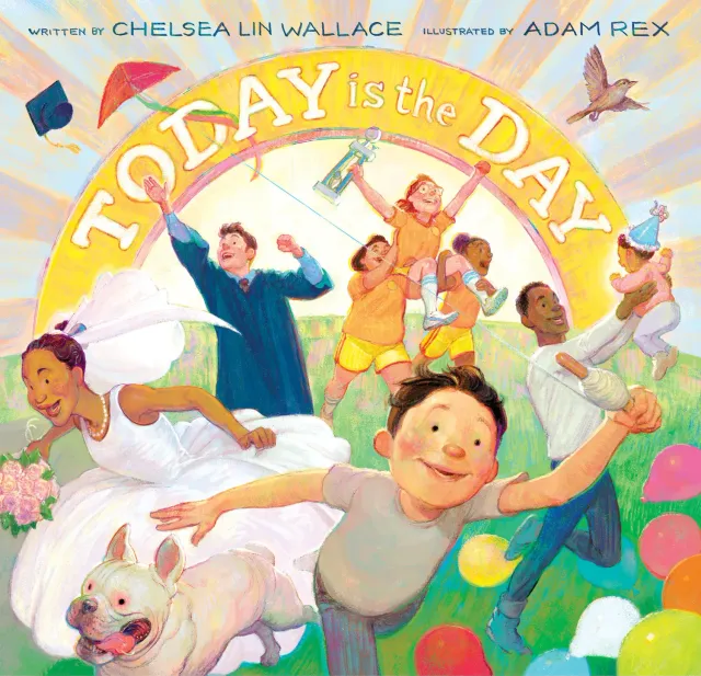 Chronicle Books Today Is the Day bildebok innbundet 3-5 år