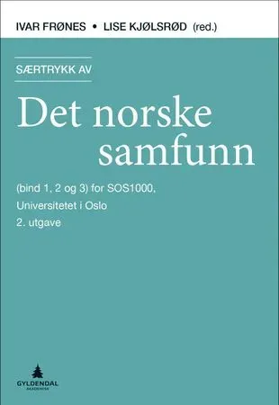 Bokia Særtrykk Det norske samfunn bok heftet SOS1000