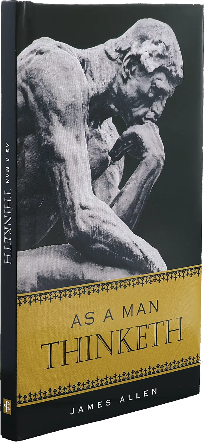 Peter Pauper Press As A Man Thinketh bok gaveutgave