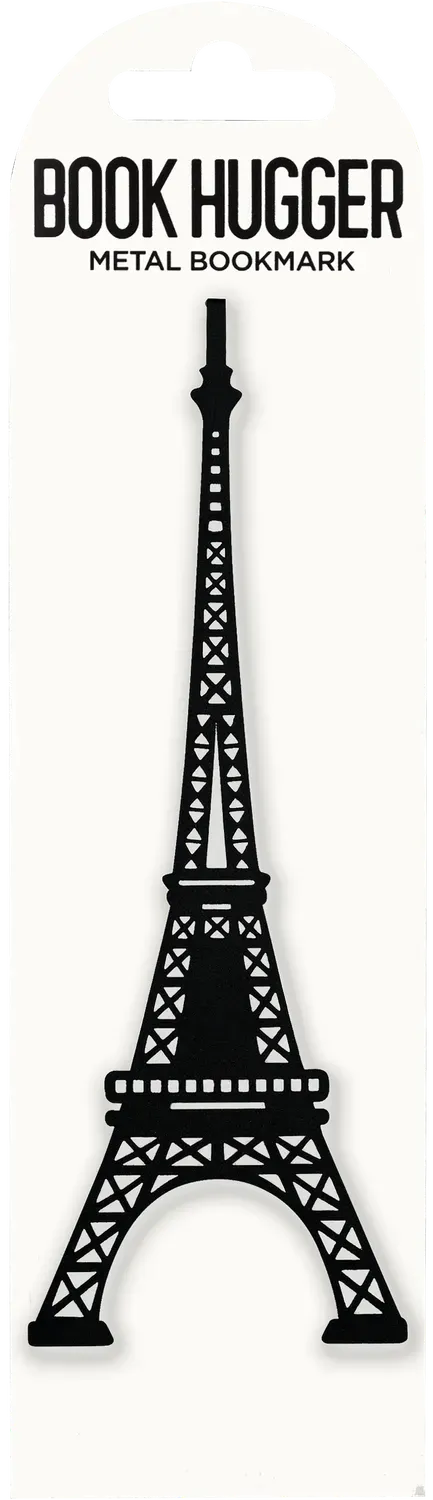 Peter Pauper Press Eiffel Tower bokmerke metall svart