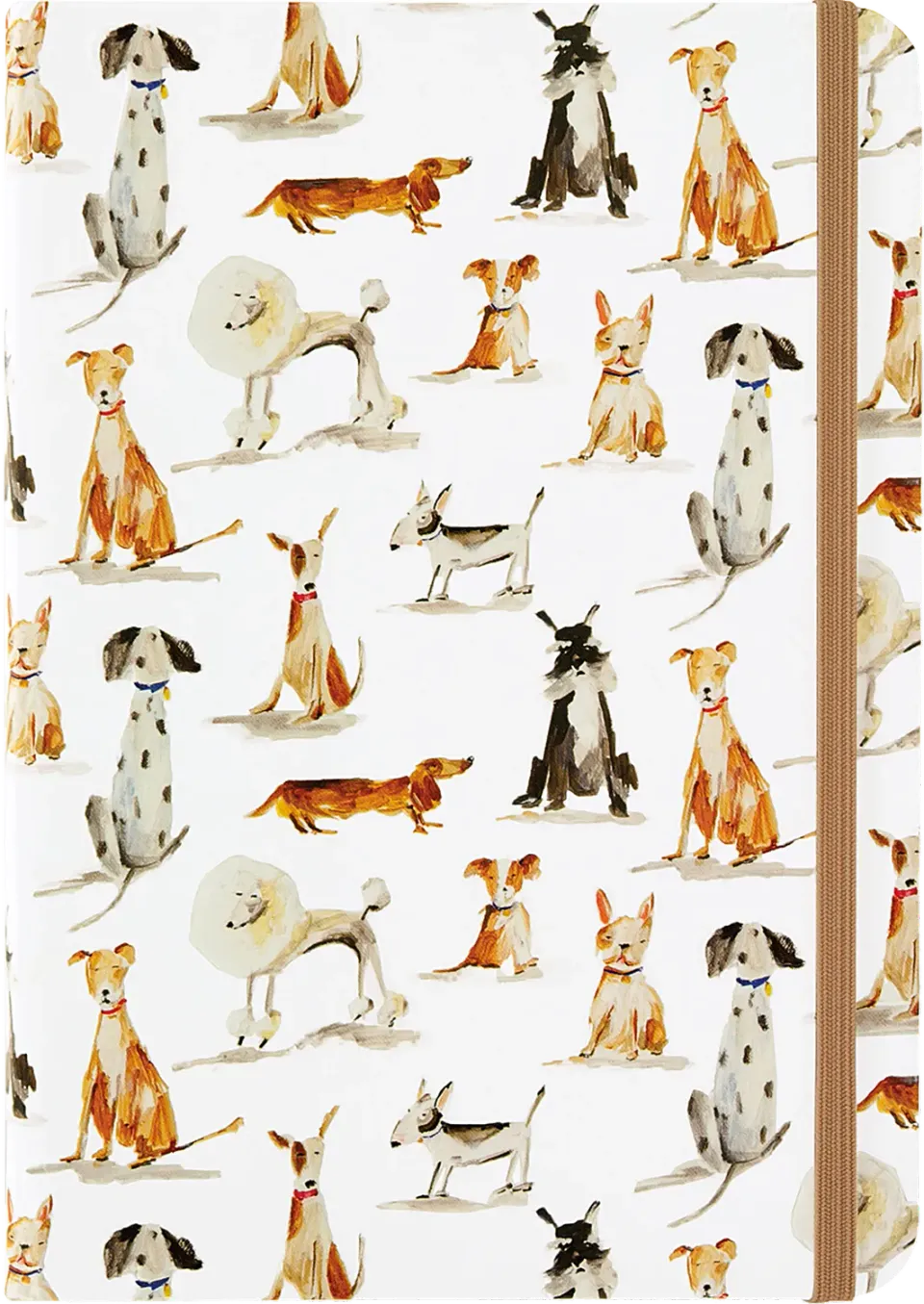 Peter Pauper Press Dog Days notatbok liten hundemotiv