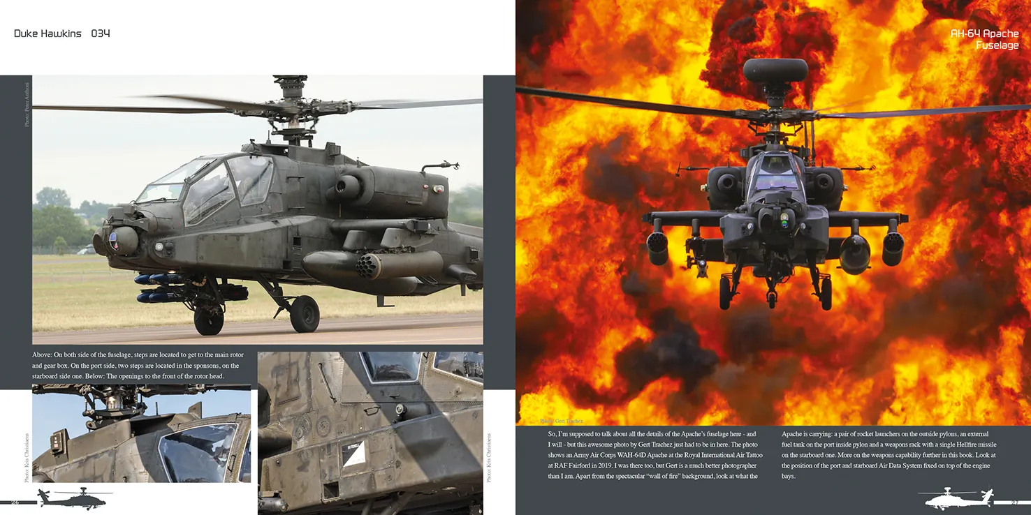 Duke Hawkins Boeing AH-64 Apache bok