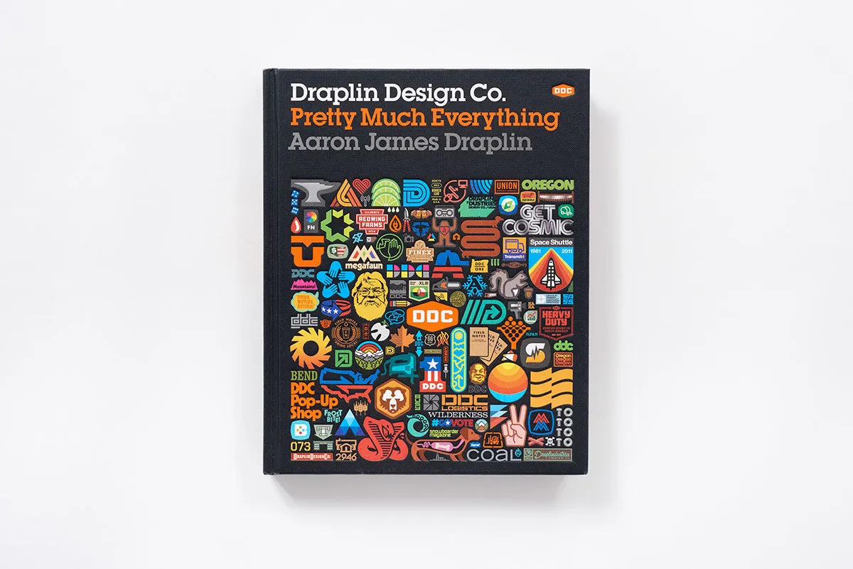 Abrams Draplin Design Co. Pretty Much Everything innbundet designbok