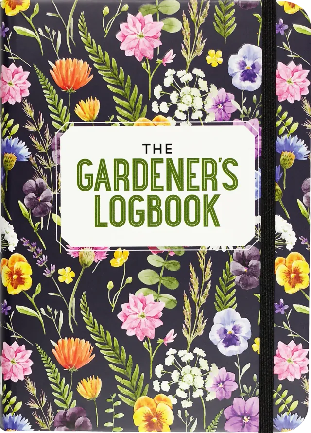 Peter Pauper Press Gardener's Logbook hagedagbok 144 sider