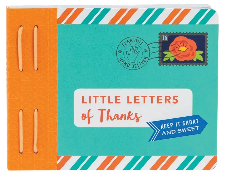 Chronicle Books Little Letters of Thanks takkekort 75 brev gave