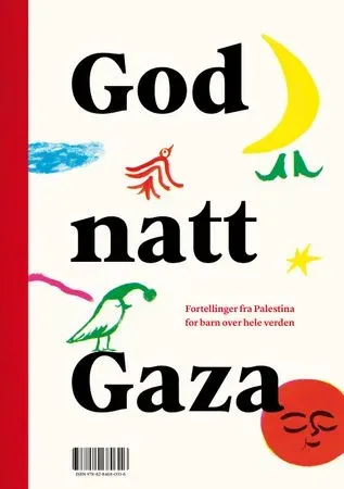 Bokia God natt Gaza innbundet barnebok pent brukt