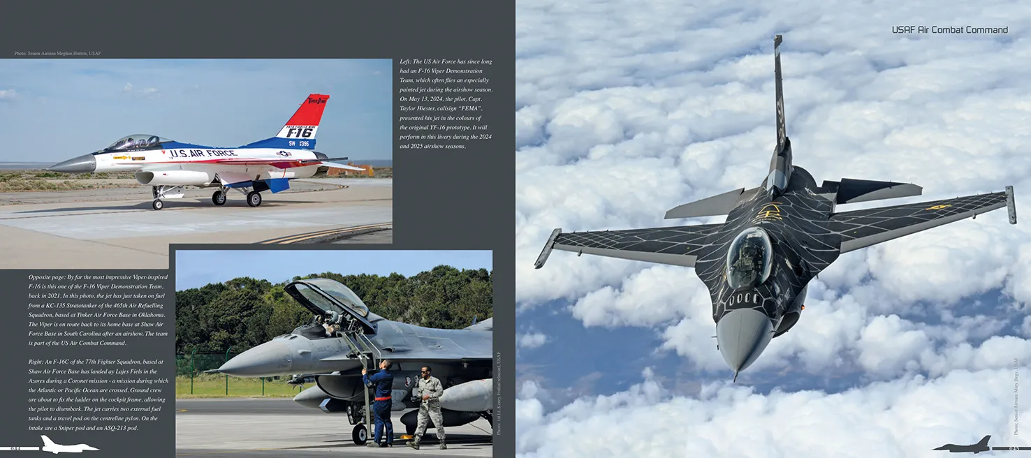 Duke Hawkins Ode to the Falcon F-16 innbundet