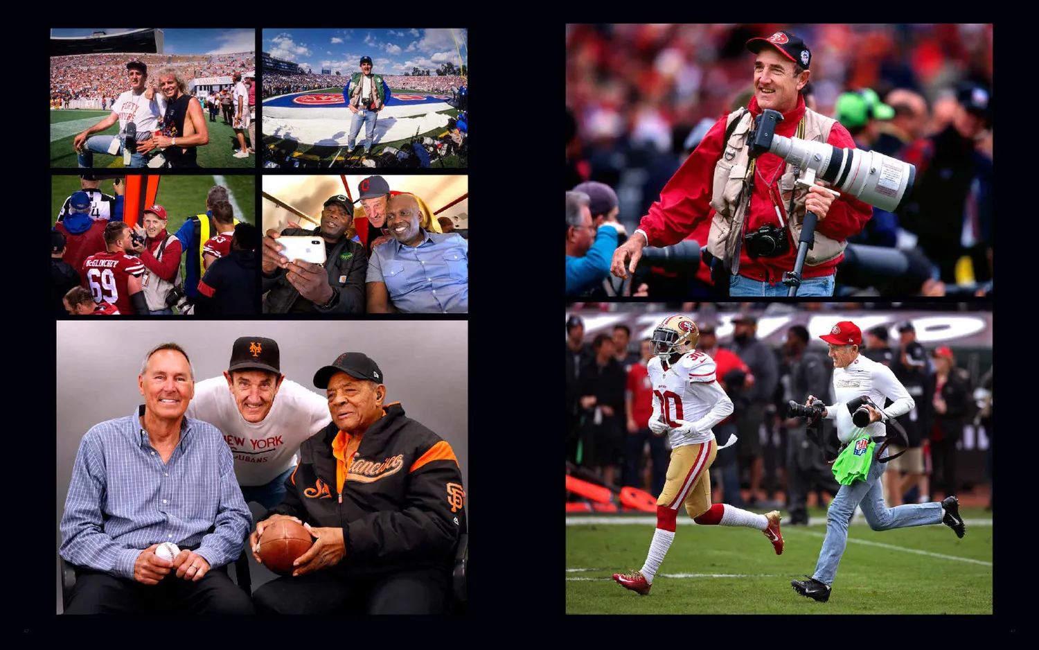 Abrams & Chronicle Books Field of Play 60 Years of NFL Photography innbundet