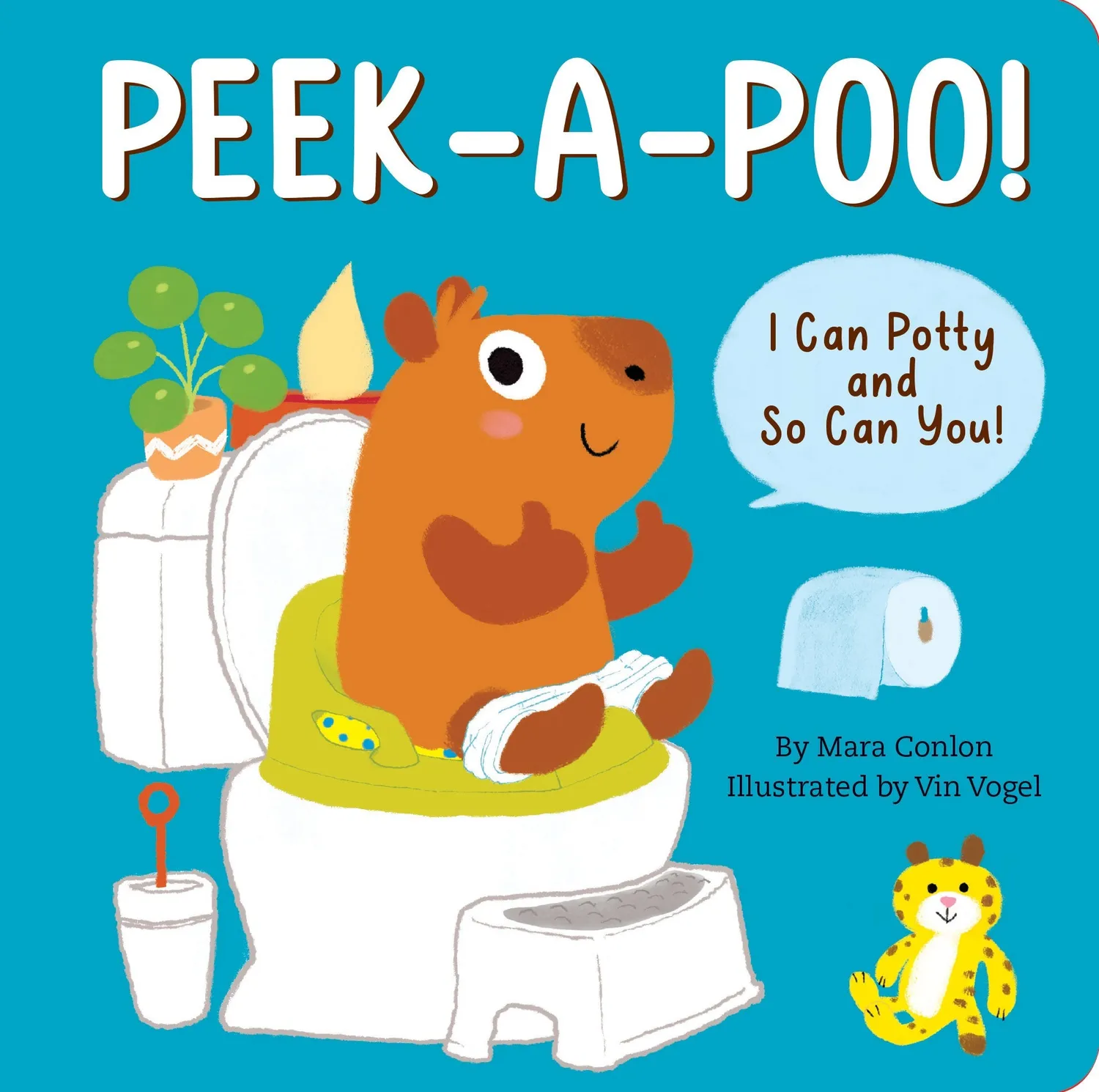 Peter Pauper Press Peek-a-Poo pottetrening kartongbok