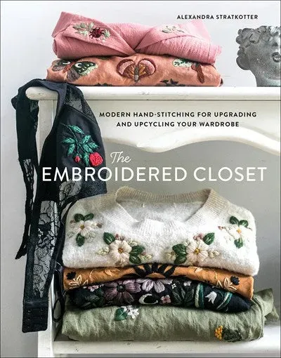 Abrams Embroidered Closet broderibok innbundet gjenbruk