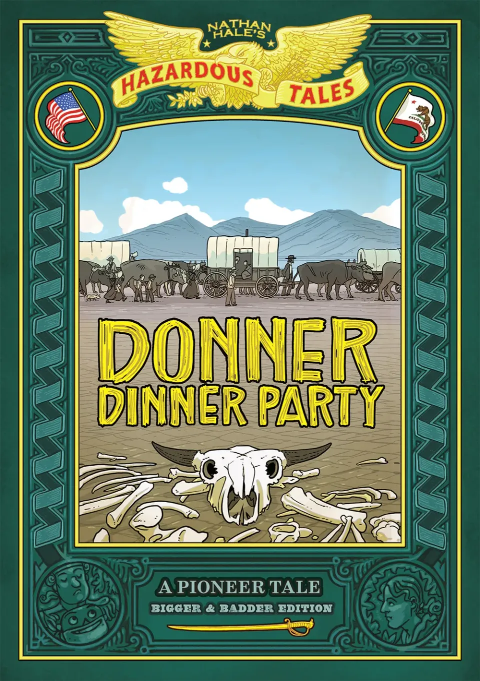 Hazardous Tales 3 Donner Dinner Party Bigger Badder Edition barnebok innbundet