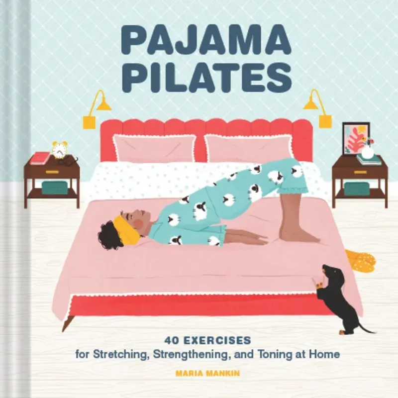 Abrams Pajama Pilates 40 Exercises innbundet trening